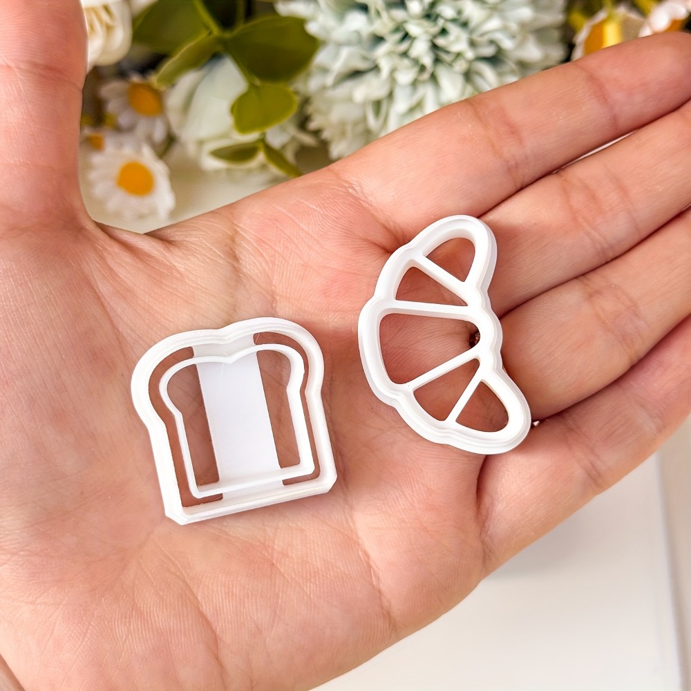 4Pcs Bread Themed Cookie Cutte - Cookie Cutter Set 评论和价格