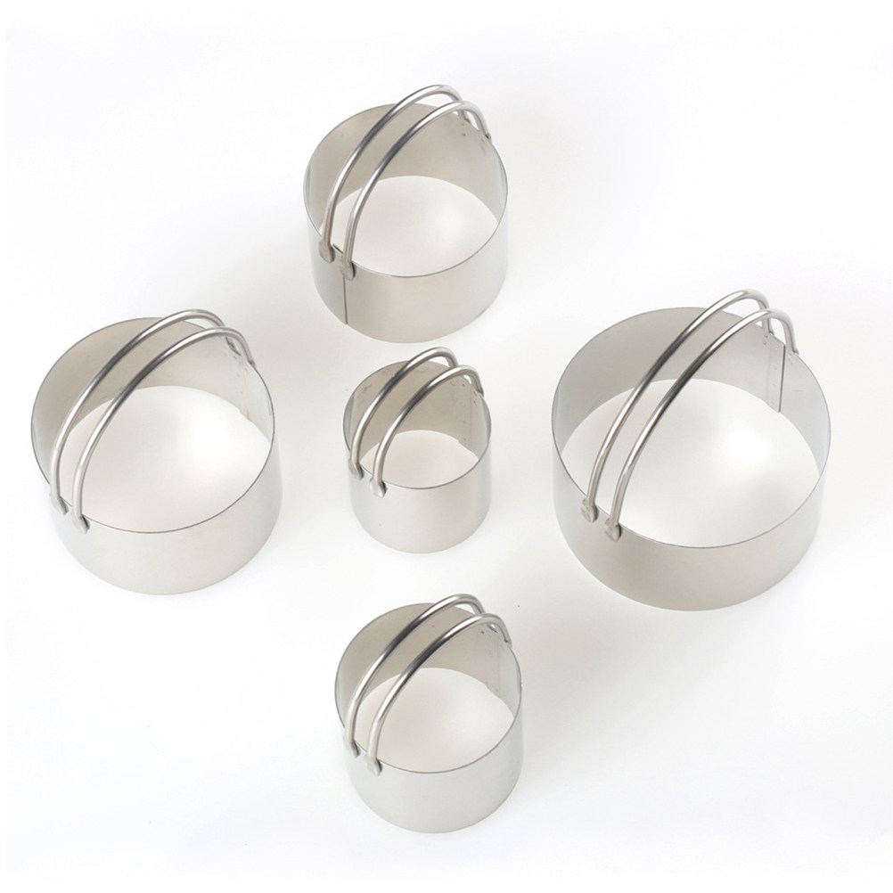 5Pcs Stainless Steel Cookie Cu - Cookie Cutter Set 评论和价格
