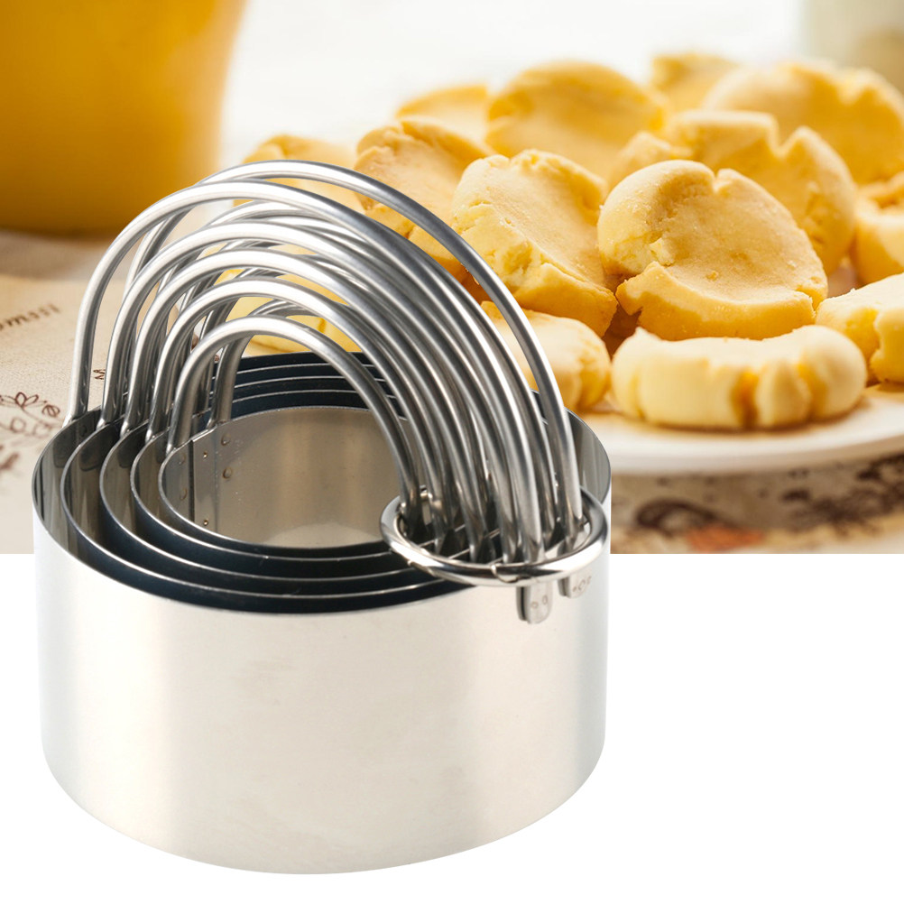 5Pcs Stainless Steel Cookie Cu - Cookie Cutter Set 评论和价格