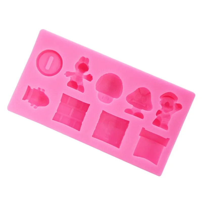 3D Super Mario Bros Cake Mold  - Kitchen Baking Gadgets 评论和价格