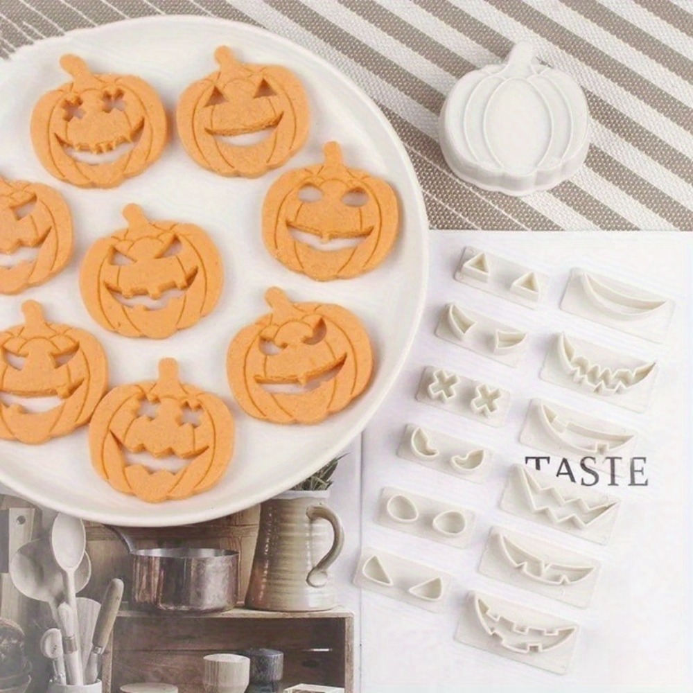 13Pcs Halloween Ghost Pumpkin  - Cookie Cutter Set 评论和价格