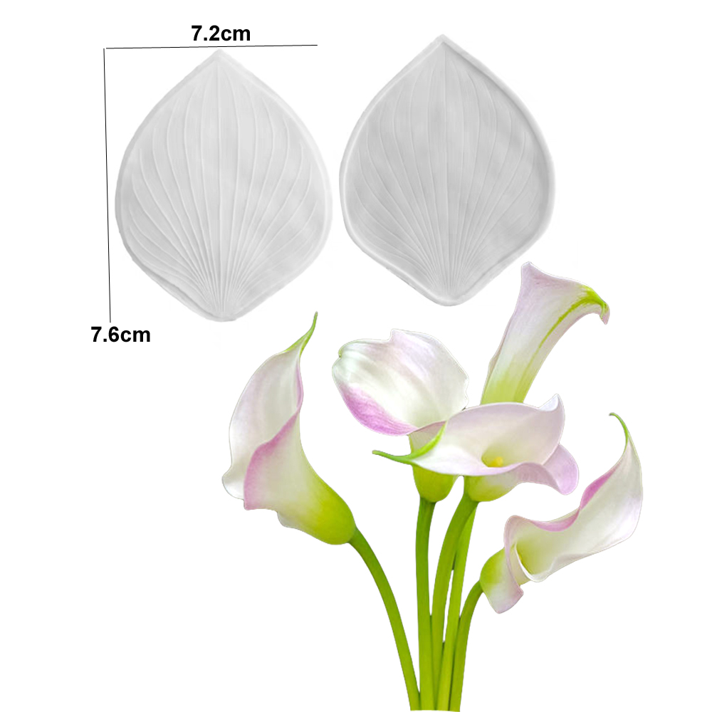 Calla Lily Flower Veiners &Cut - Kitchen Appliances For Baking 评论和价格
