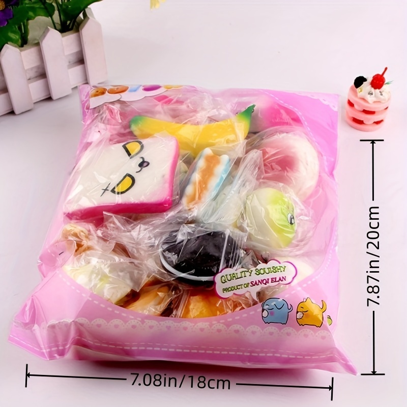 10pcs Random Squishes Toy Mini - Kitchen Baking Gifts 评论和价格