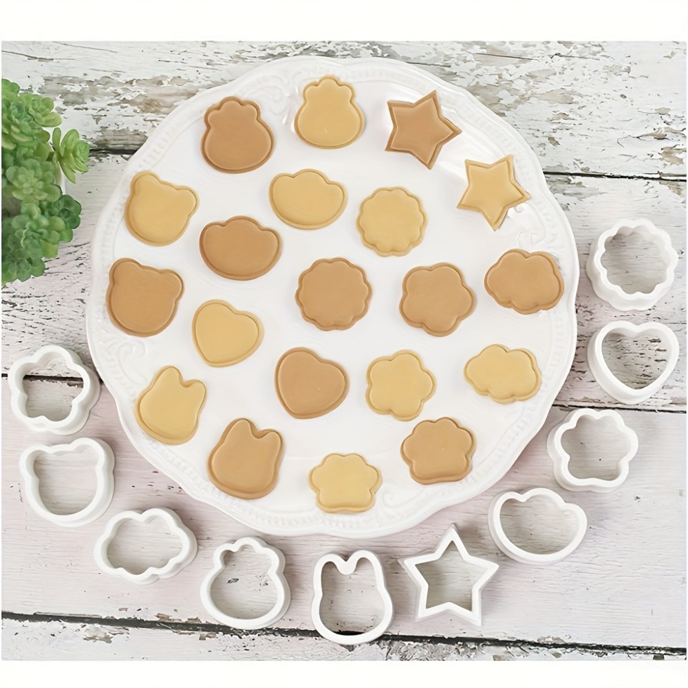 10Pcs Cookie Biscuit  Cutters  - Cookie Cutter Set 评论和价格