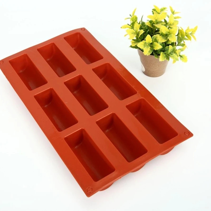 1Pc 9/12 Grids Rectangle Silic - Kitchen Appliances For Baking 评论和价格