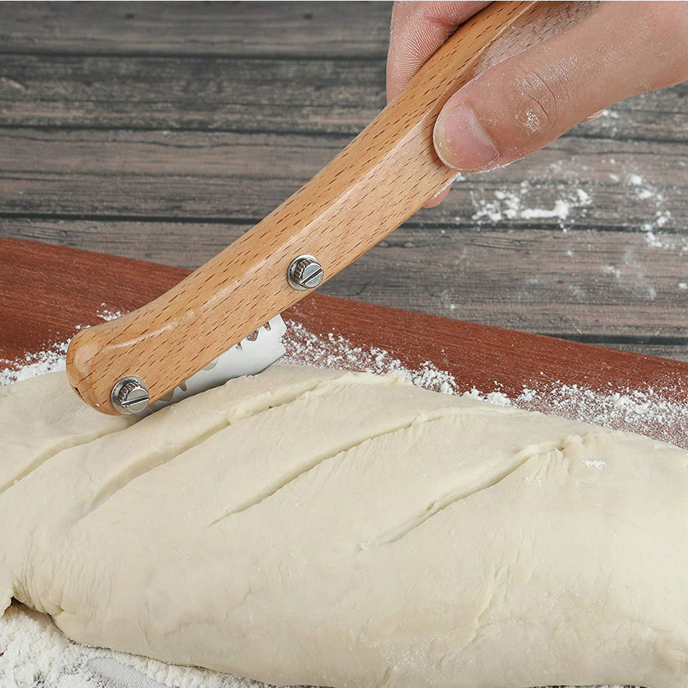 Bread Bakers Lame Wooden Handl - Bread Lame Scoring 评论和价格