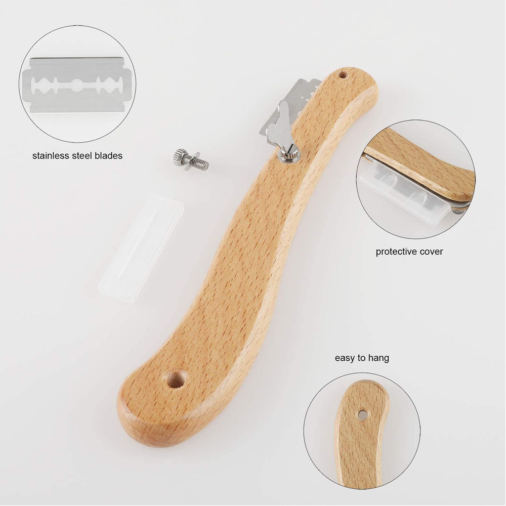 Bread Bakers Lame Wooden Handl - Bread Lame Scoring 评论和价格
