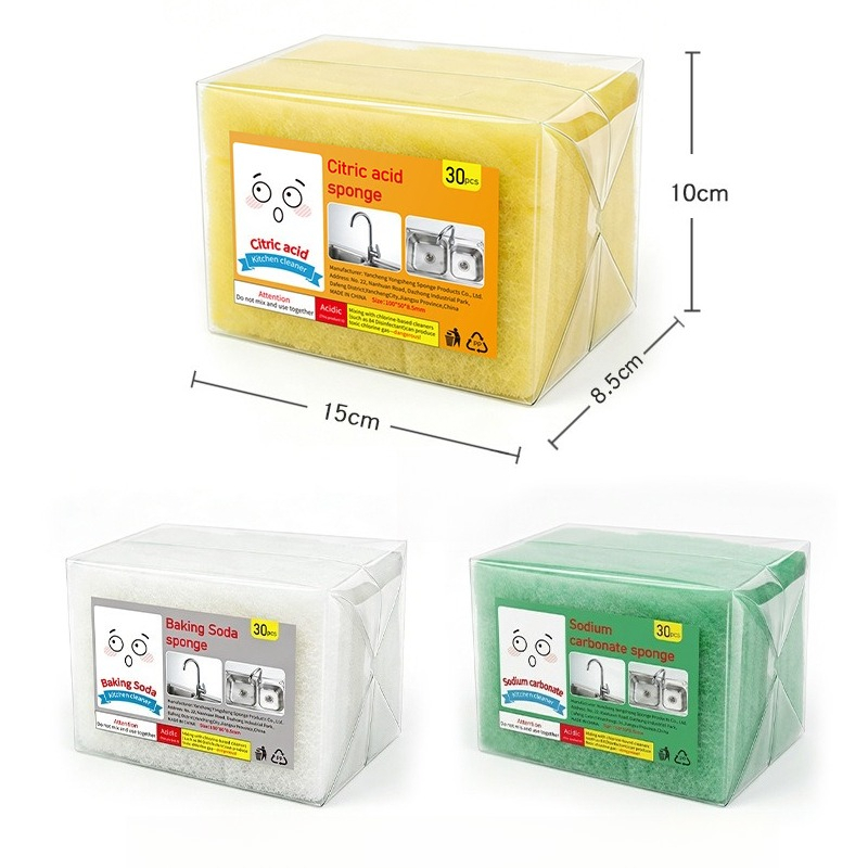 Dish Sponge Scouring Wipes Mul - Kitchen Baking Soda 评论和价格