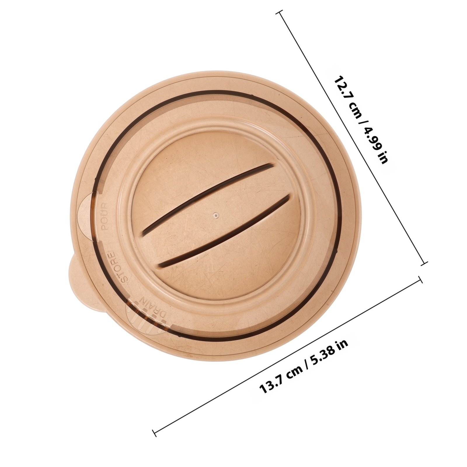 Measuring Cup Plastic Lid for  - Kitchen Baking Soda 评论和价格