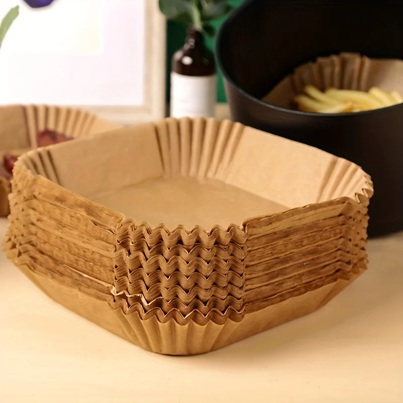 30/50 Pack Air Fryer Paper Squ - Kitchen Baking Paper 评论和价格