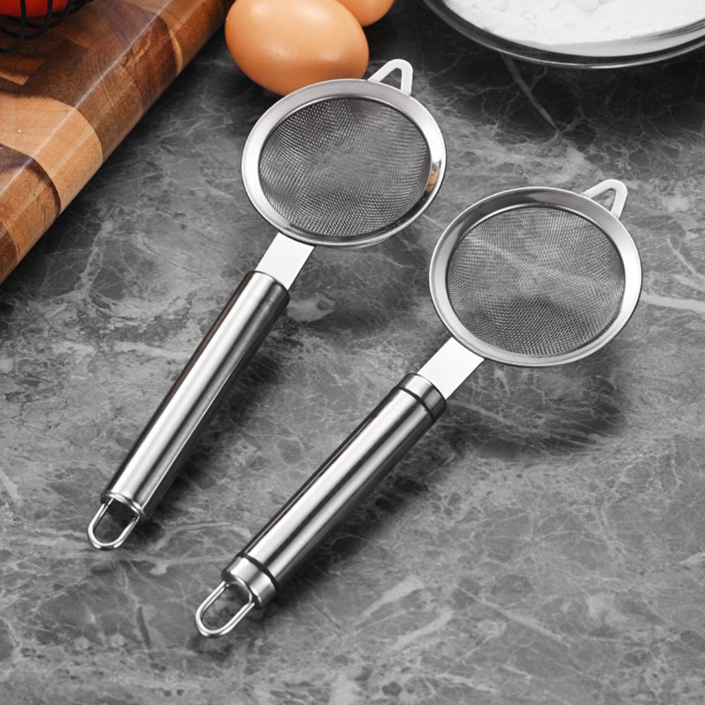 Stainless Steel Fine Mesh Stra - Baking (Kitchen Ingredient) 评论和价格