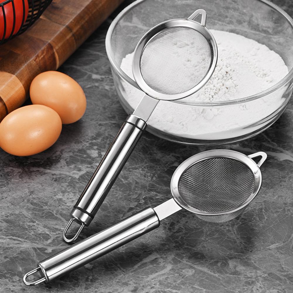 Stainless Steel Fine Mesh Stra - Baking (Kitchen Ingredient) 评论和价格