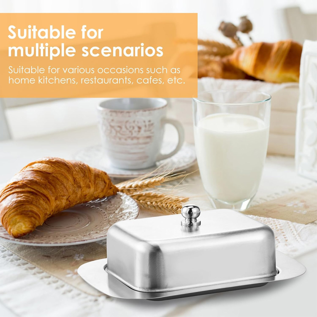 1PC Stainless Steel Butter Dis - Kitchen Baking Dishes 评论和价格