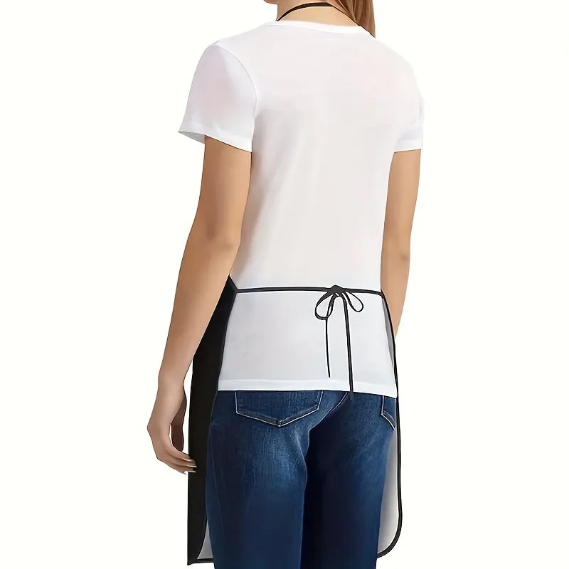 1pc 2D Printed Creative Apron  - Kitchen Baking Background 评论和价格